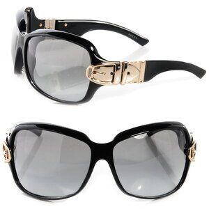 Vintage Gucci Gold Buckle Sunglasses
